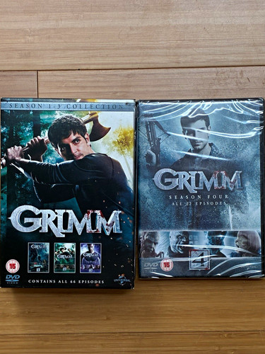 Grimm complete seasons dvd - grimm, 1-4